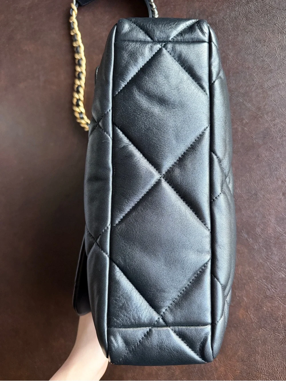 Chanel 19 Large Lambskin Flap Bag